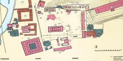 地图，希腊奥林匹亚